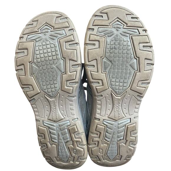 Skechers Men's Relaxed Fit Canvas Sneakers 9.5 Green Khaki Memory Foam Casual - Picture 7 of 9